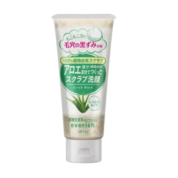 Aloe Scrub Exfoliating Facial Cleanser Deep Cleansing 135g