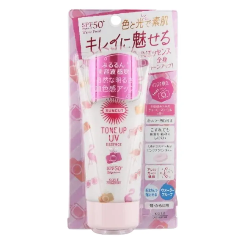 Design sans titre - 2025-09-20T210200.136 Suncut R Tone UP UV Essence Pink Flamingo 80g - Image 1