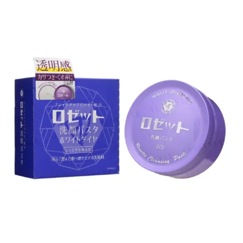 Design sans titre - 2025-10-19T202014.169 Rosette Facial Cleansing Paste Bright-up White Diamond 90g - Image 1