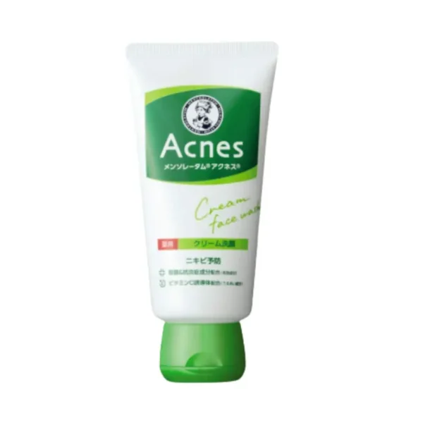 Rohto Mentholatum Acnes Medicated Cream Face Wash 130g