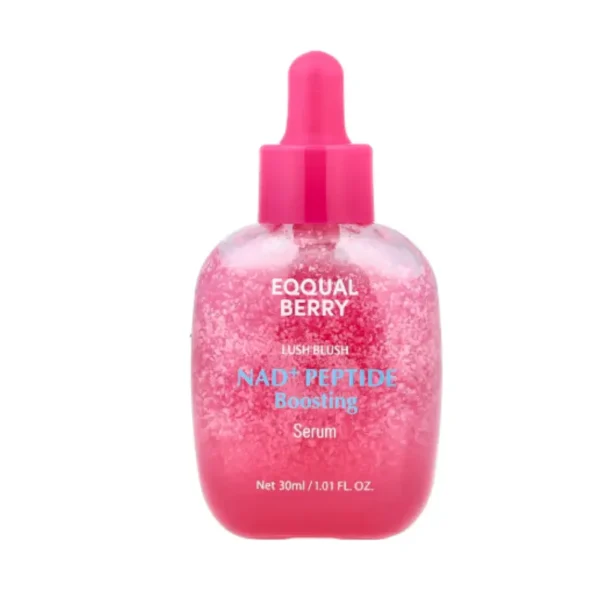 Eqqual Berry Lush Blush Nad+Peptide Boosting Serum With 14 Peptide, Collagen & Ceramide- 30 ml