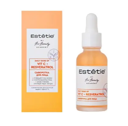 ESTHETIES BY BIO BEAUTY Vit C + Resveratrol Facial Serum, 30 ml