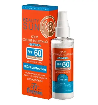 Floresan Beauty Sun Barrier Sunscreen SPF 60 75ml