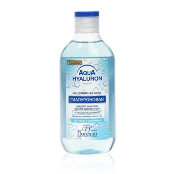 Floresan Aqua Hyaluron Micellar Cleansing Water & Makeup Remover - 300ml