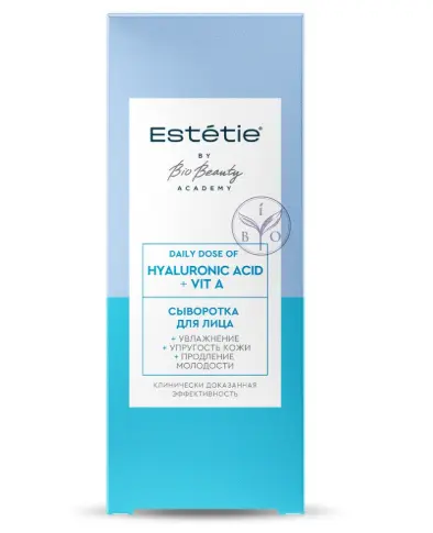 Estetie Hyaluronic Acid + Vit A Facial Serum, 30 ml